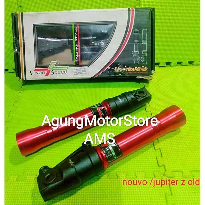 TABUNG SHOCK VARIASI YAMAHA NOUVO ZX - JUPITER Z OLD merk SEVEN X SPEED