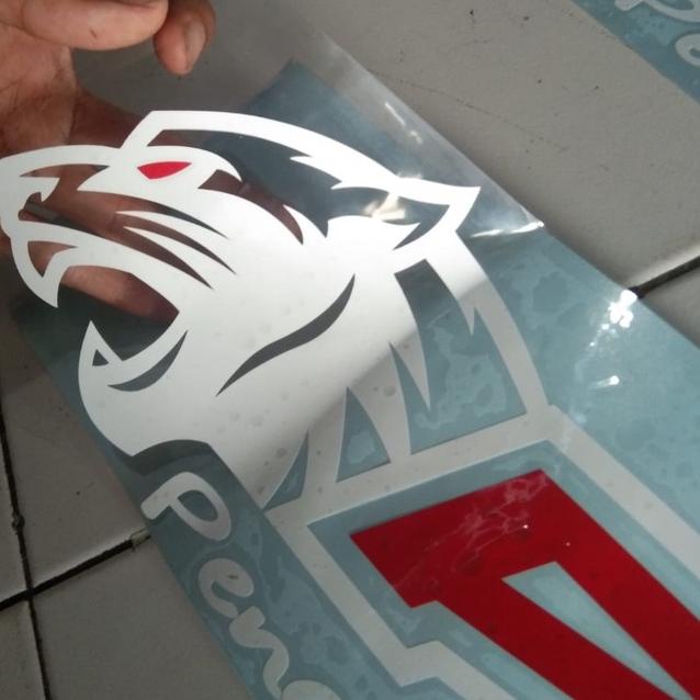 Telah Hadir.. sticker Panther indonesia untuk mobil kaca depan | Cutting Sticker 95cm