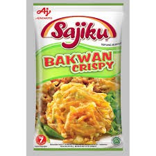 

SAJIKU TEPUNG BUMBU BAKWAN 1RENCENG 10 SACHET