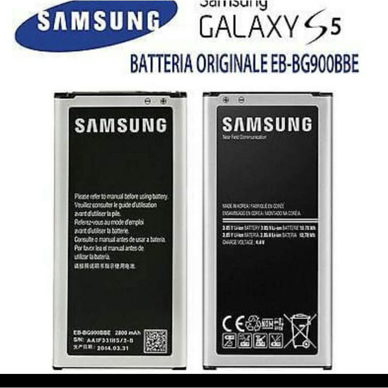 BATERAI BATRE BATTERY SAMSUNG S5 I9600 ORIGINAL 100 &amp; 99