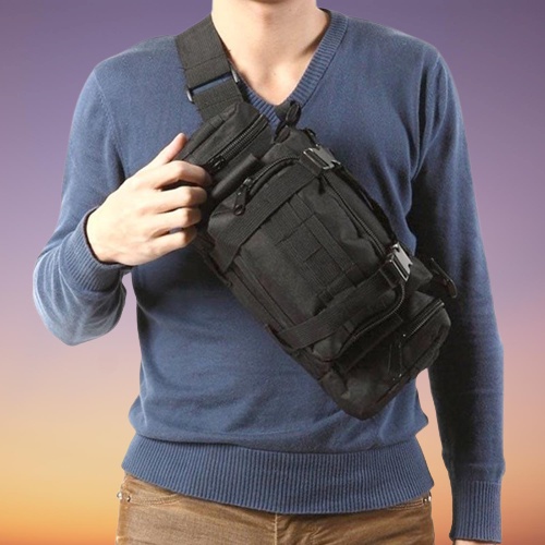 Tas Selempang Hitam Tactical ARMY