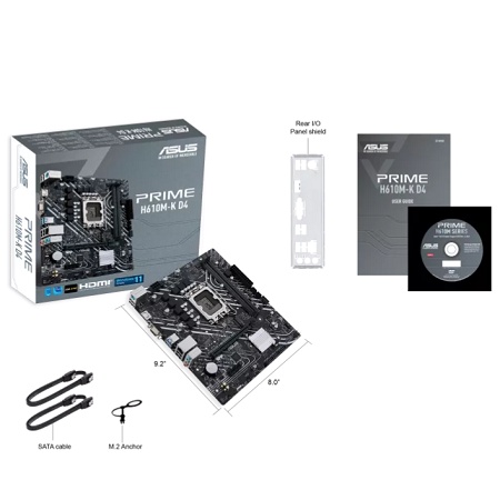 ASUS PRIME H610M-K D4 LGA1700