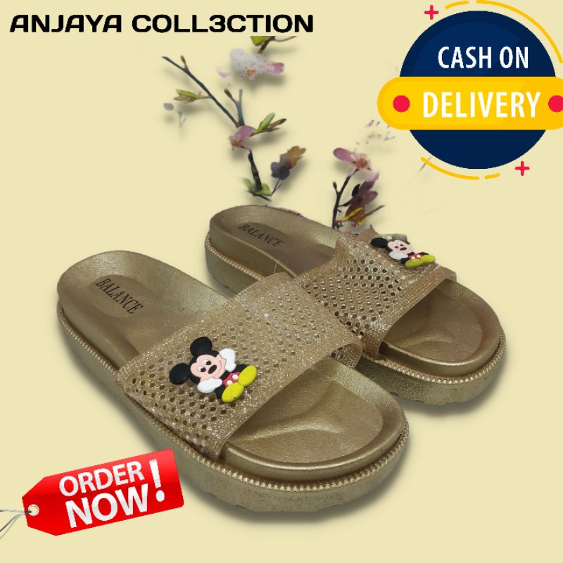 SANDAL JELLY IMPORT BALANCE 1603 Mickey mouse