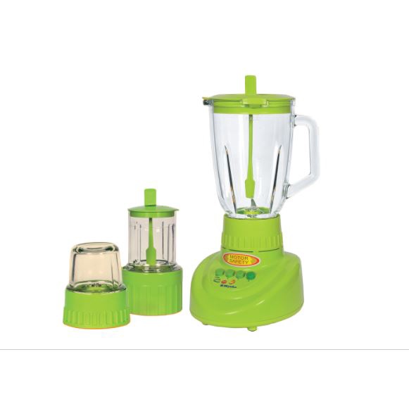 MIYAKO BL-152 GF Blender Kaca 3 IN 1 (1.5 Liter) / BL152GF / BL-152GF