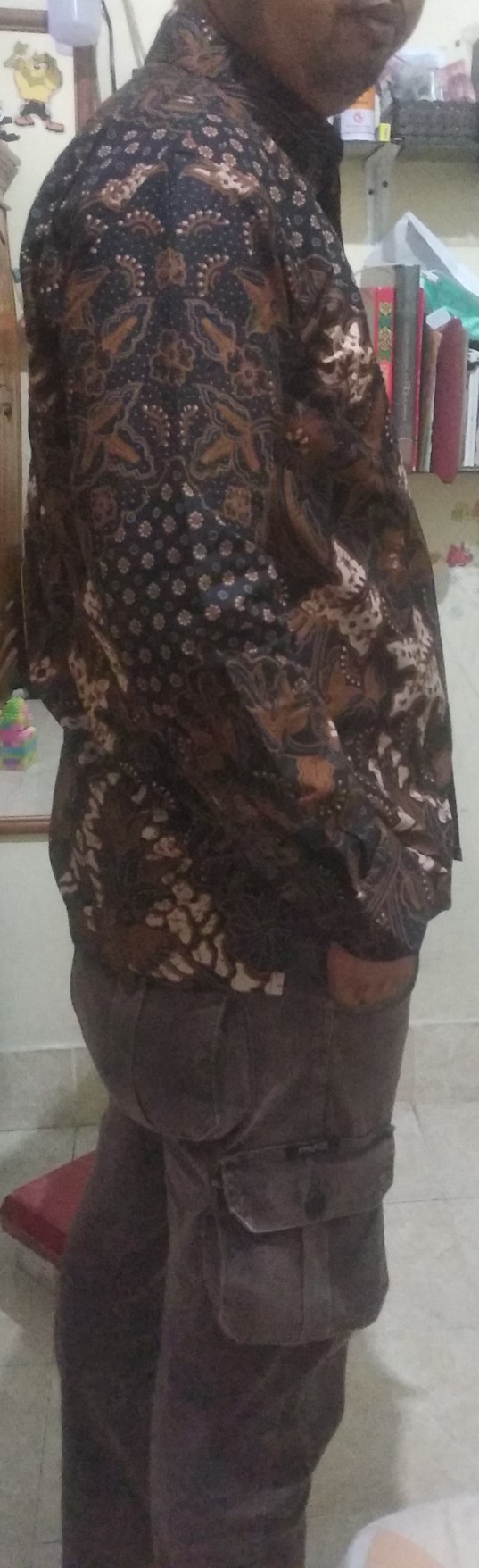 Kemeja Batik Perwira Full Furing Katun Halus Ori Solo