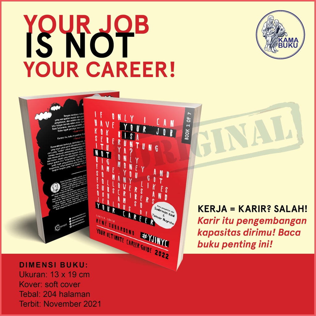 

Your Job is not Your Career