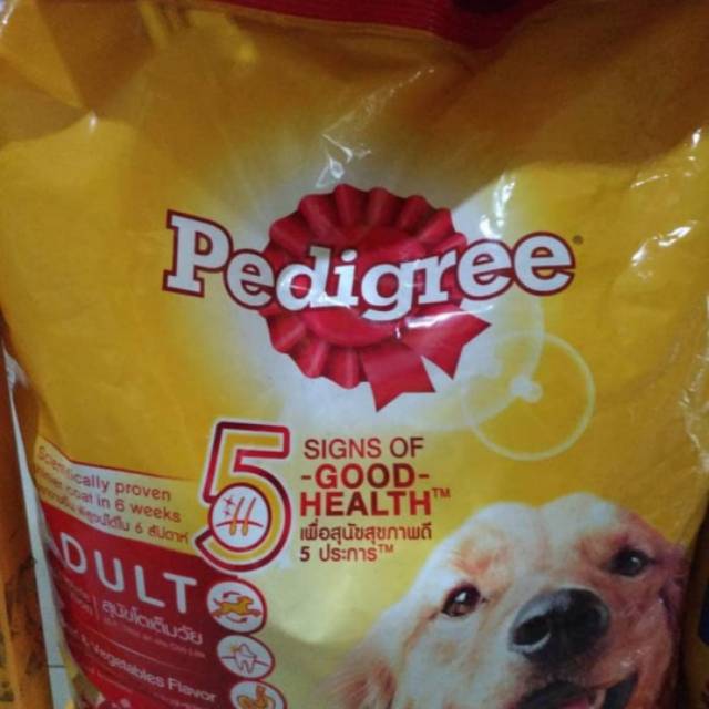 Pedigree beef 20kg dog food khusus grab gosend