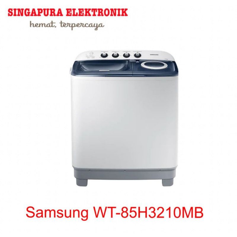Samsung mesin cuci 2 Tabung 8.5kg WT-85H3210MB
