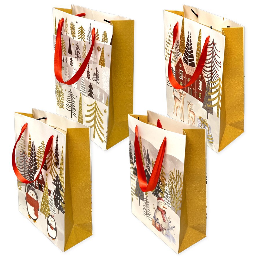 

CHRISTMAS Holiday Gift Present Wrap Tote Paper Bag Bungkus Tas Kantong Kado Hadiah Natal
