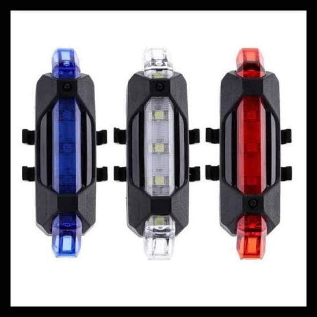 Lampu Belakang Sepeda LED Rechargeable BS-216