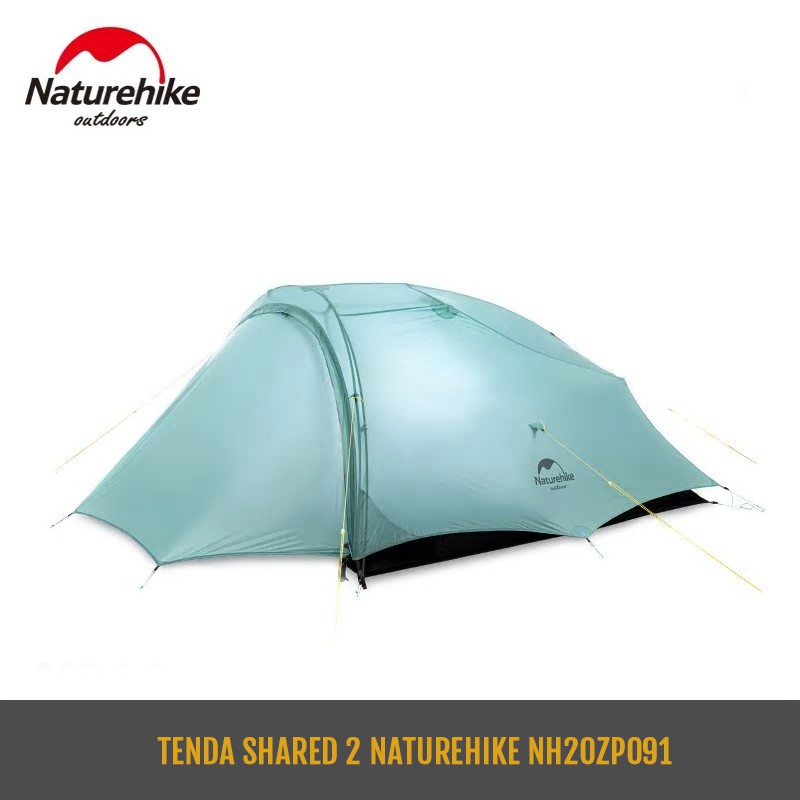 Tenda Shared 2 Naturehike NH20ZP091 Tenda 2 Orang