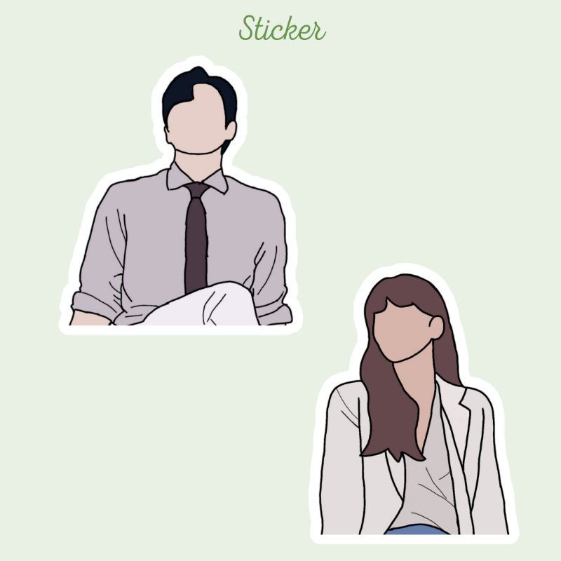 Sticker | Start Up Sticker | K-Drama Sticker | Cetak Sticker Murah