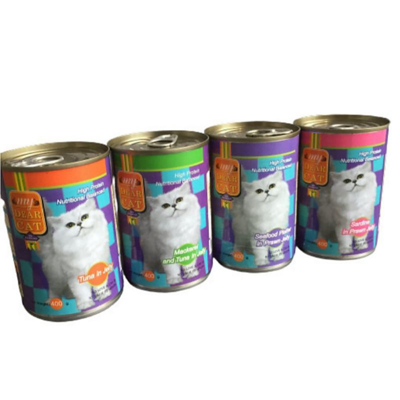 Makanan kucing My dear cat kaleng 400gr ( isi 12 pcs) All varian / wet food / Cat food