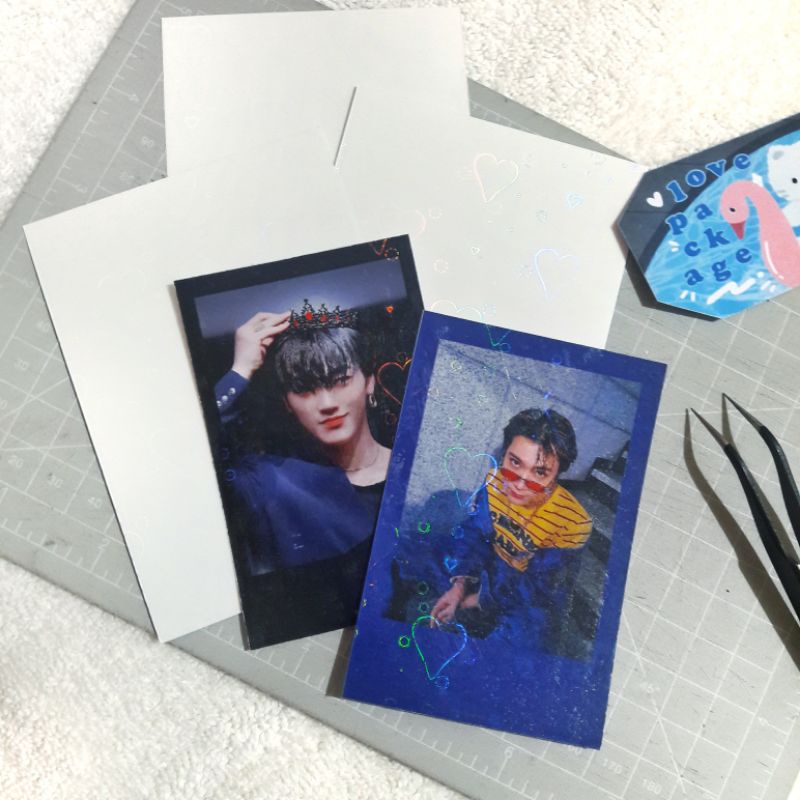 

polaroid hologram lamination - peacx.studio