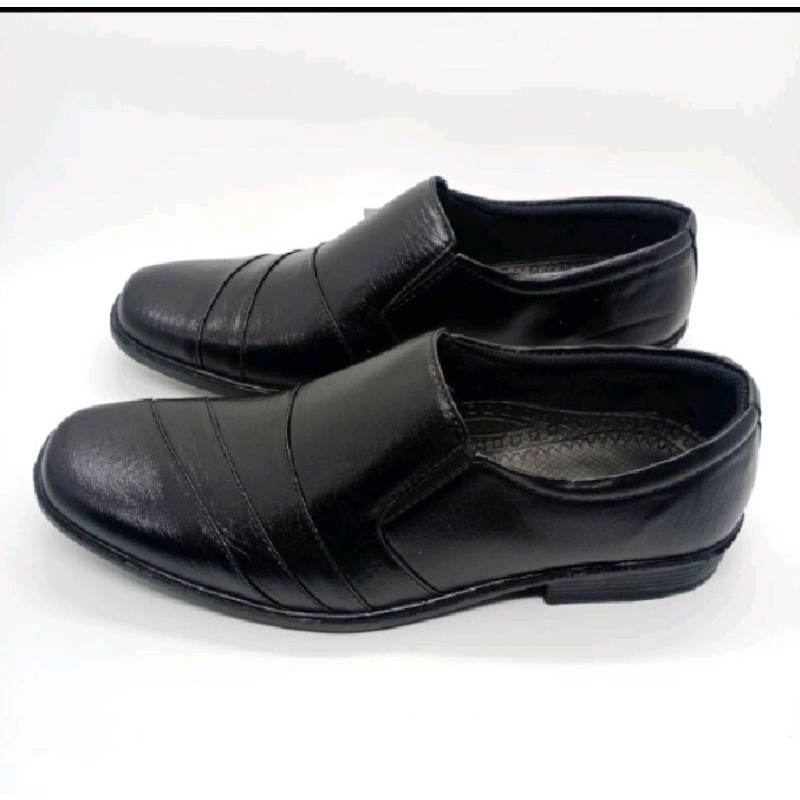 Sepatu pantofel pria pantopel formal pria hitam sepatu kerja kantoran pria pantovel