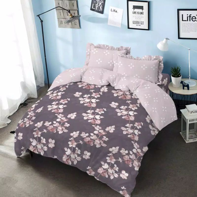 Bedcover Kintakun Dluxe King 180x200 FIJI / Bedcover Set Sprei Rumbai Kintakun