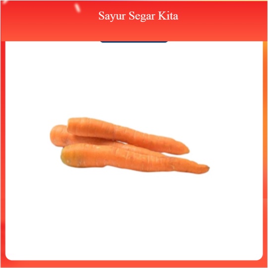 

Wortel Lokal 2 x 500 gr (1000 gr)