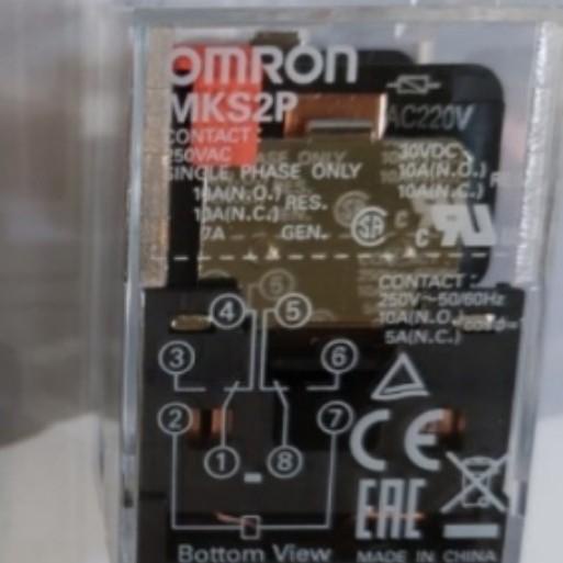 Omron Relay /Relay Omron Mks2P 220V/110V/12V/24V/ 8Pin Original