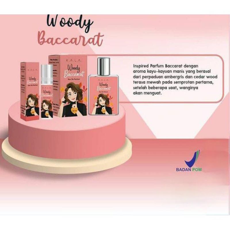 KALA Parfum Roll On Woody Baccarat