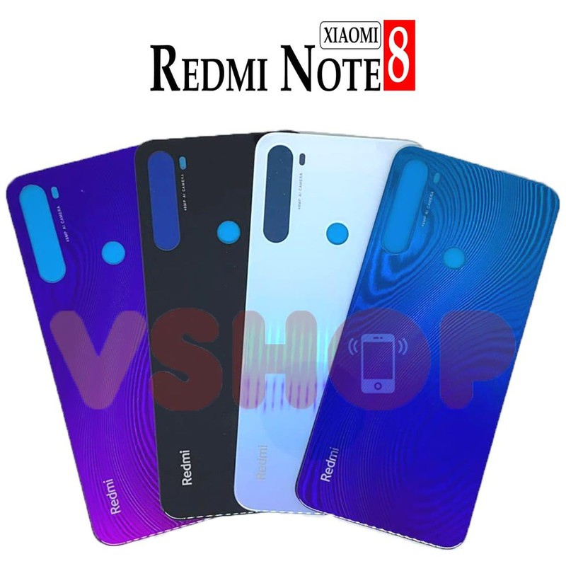 BACKDOOR BACK DOOR CASING TUTUPAN BATERAI XIAOMI REDMI NOTE 8