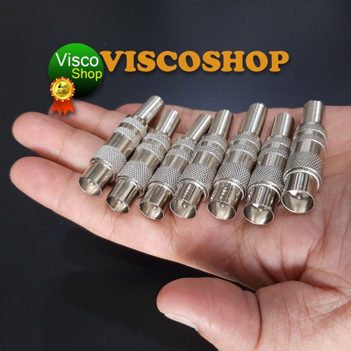 Konektor Jack Antena TV Connector Antenna TV Male kualitas terbaik