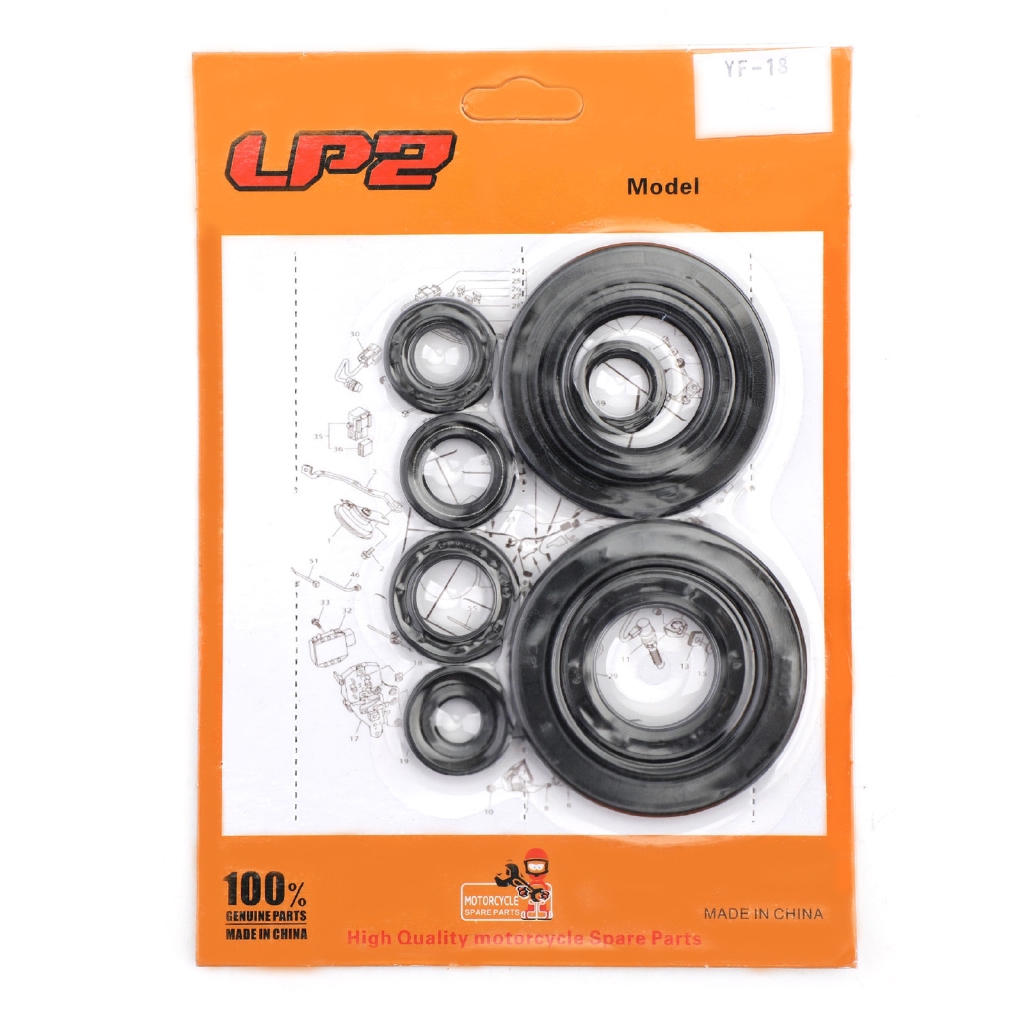 9Pcs Set Segel Oli Mesin Untuk For Honda CRF250R F32017 CRF250R Crf 250r Shopee Indonesia