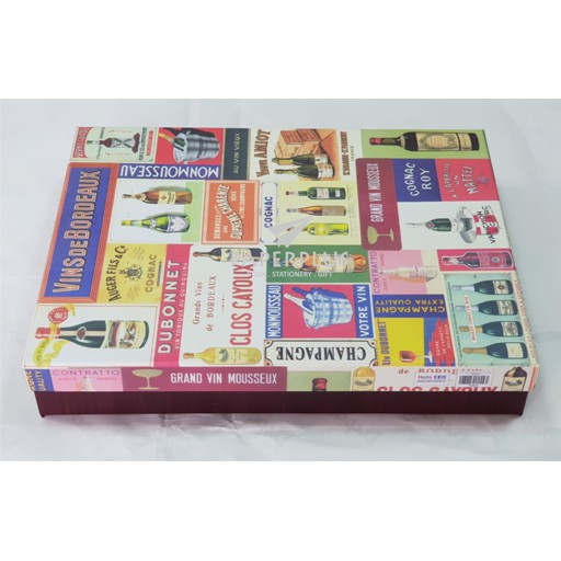 

Kotak Kado / Kotak Hadiah / Gift Box Persegi Panjang VINTAGE MOTIF WISKI