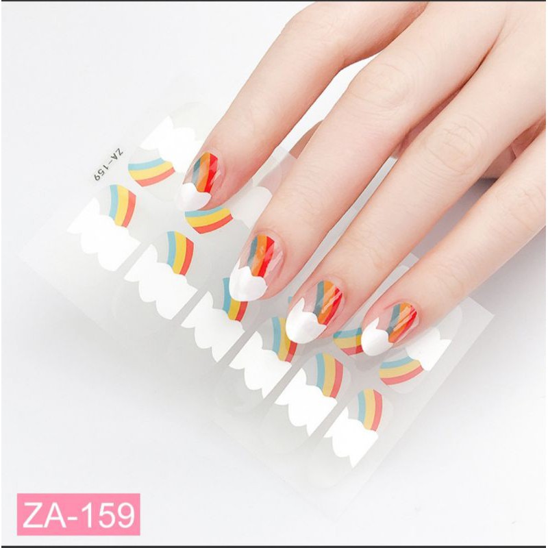 Z Stiker Kuku Nail Sticker Nail Art Murah Impor