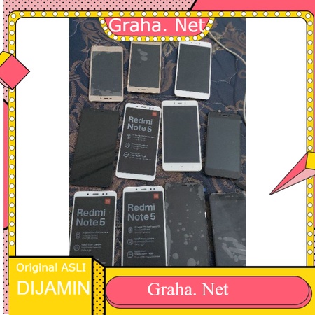 LCD COPOTAN CABUTAN XIAOMI REDMI NOTE 5 PRO FULLSET FRAME GARANSI TERBAIK