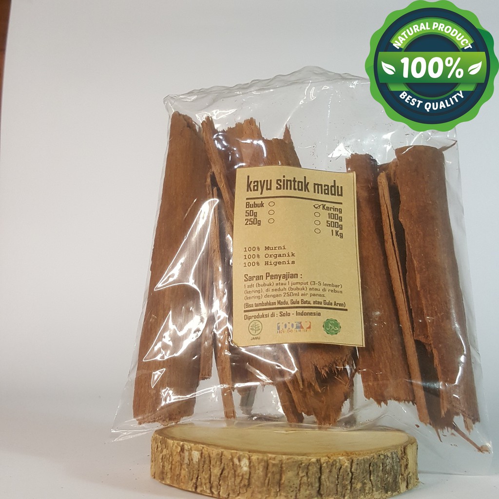 

KAYU SINTOK MADU 50 GRAM - Cinnamomum Sintoc - MURNI - JSR - REM