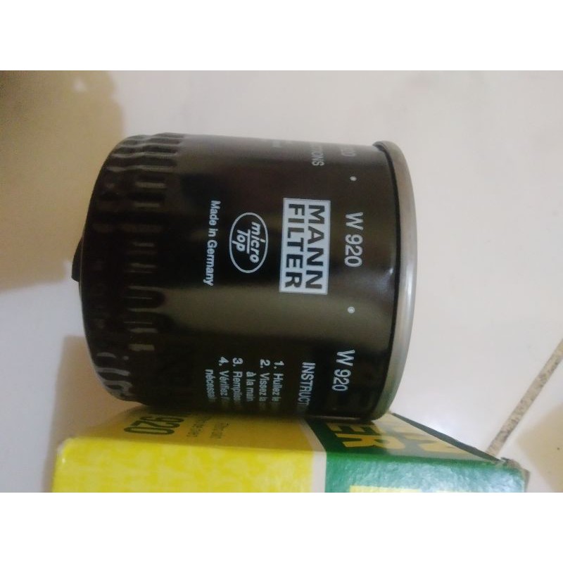 FILTER OLI MANN FILTER W920