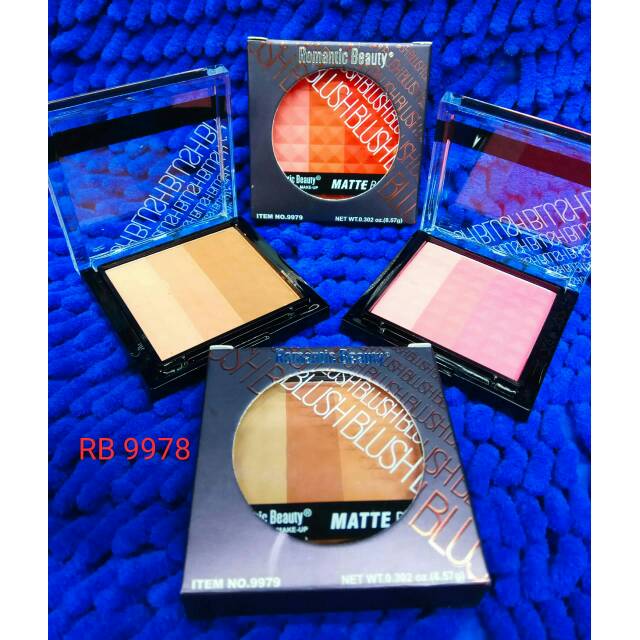 [4pcs] ROMANTIC BEAUTY BLUSH MATTE