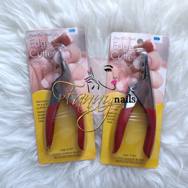 Cuticle nipper edge cutter Solingen / gunting nail extension sambung kuku palsu kupal