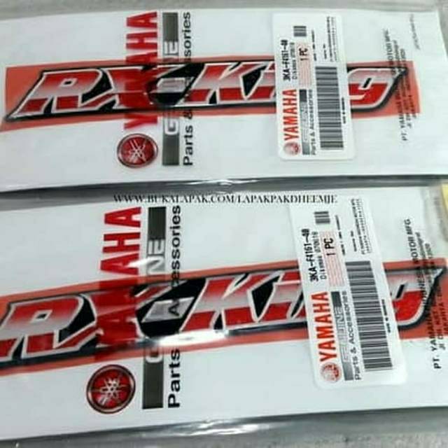 EMBLEM TANGKI RX KING 2004 EMBLEM DOP AKI 2005 RX KING ORI YAMAHA YGP