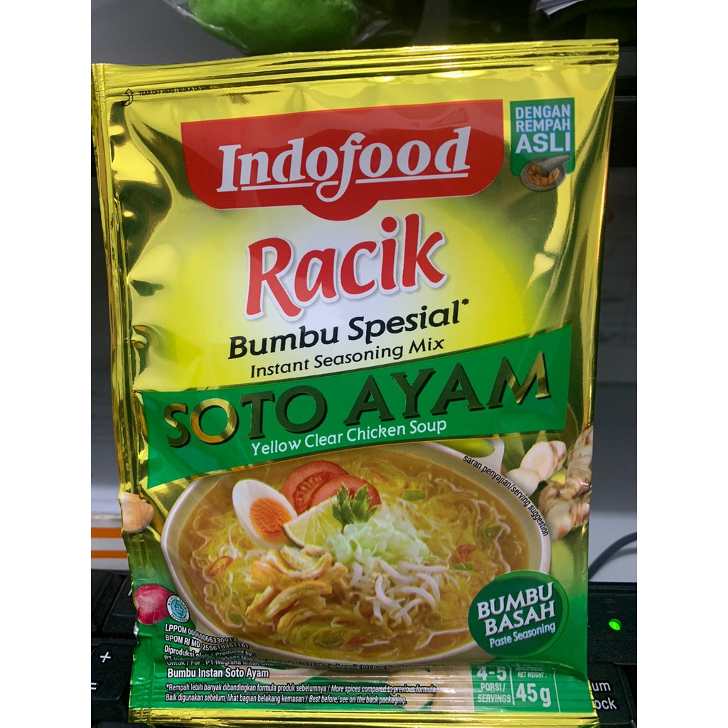 

Indofood Racik Soto Ayam 45 G