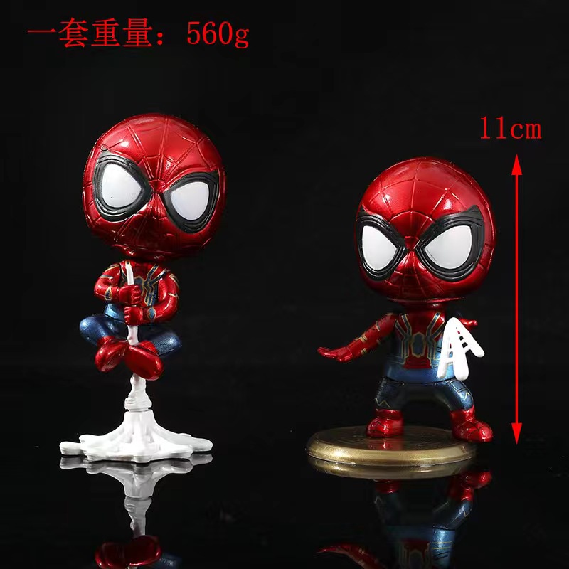 (WPJ-AVENGERS) PAJANGAN AVENGERS / FIGURE MINI AVENGERS / PAJANGAN SPIDERMAN / DEKORASI IRON-MAN / PAJANGAN MOBIL