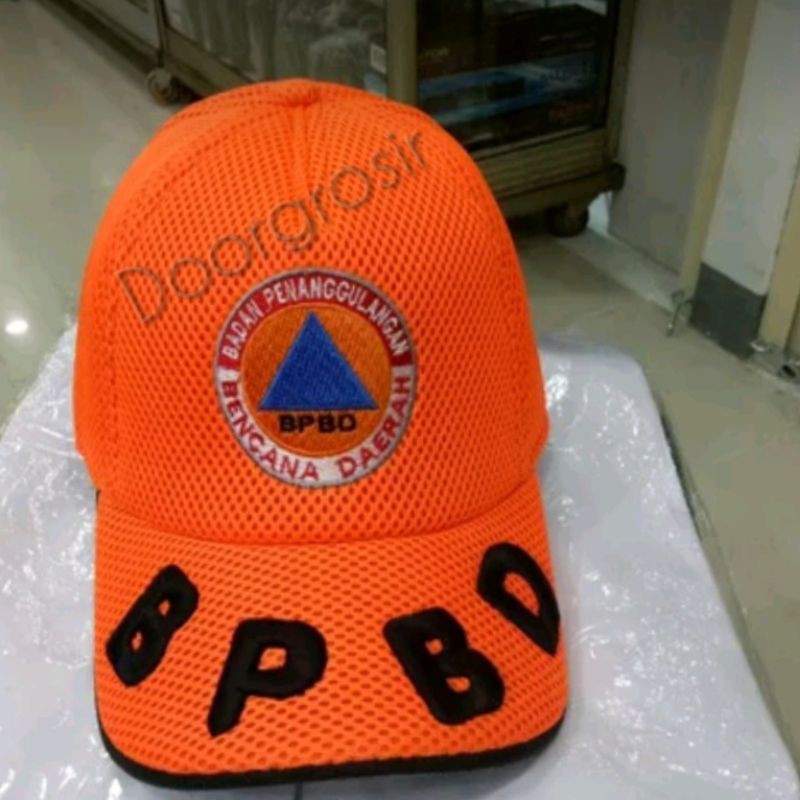 Topi BPBD Bordir