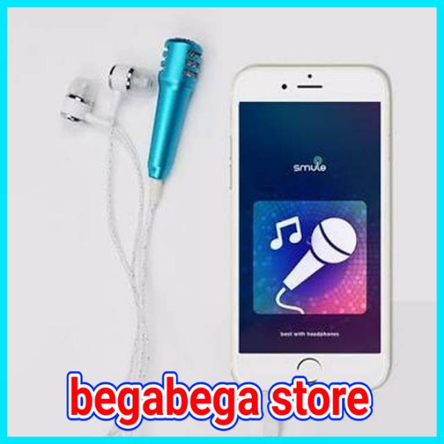 Mic karaoke headset smule