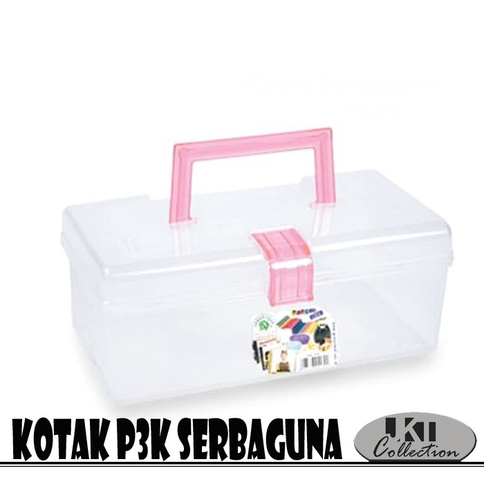 

Green Leaf Kotak P3K Tempat Alat Jahit Serbaguna Box Marco Case GL4131