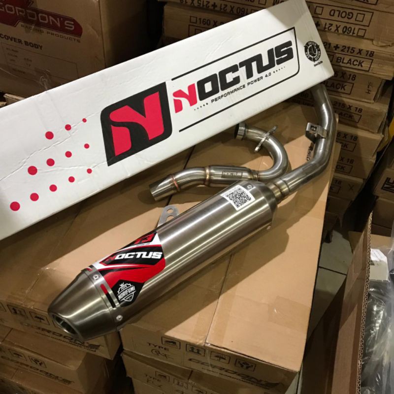 Knalpot Noctus T3 Bore up KLX Dtracker CRF 150