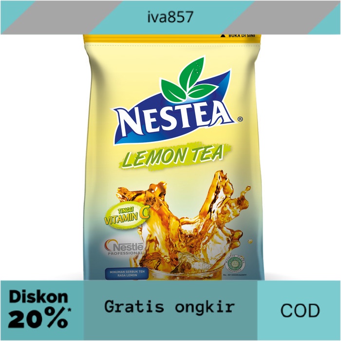 

PROMO Nestea Lemon Tea 1kg GRATIS ONGKIR
