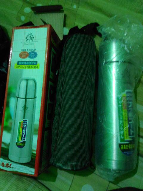 Termos Stainless Hot & Cool 500 Ml + Bag