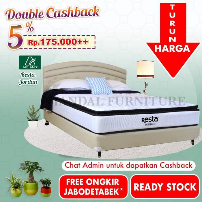 Kasur | Airland Resta Set Kasur Spring Bed Jordan 160X200