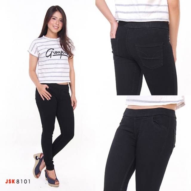 Celana Panjang Leging Jeans Wanita