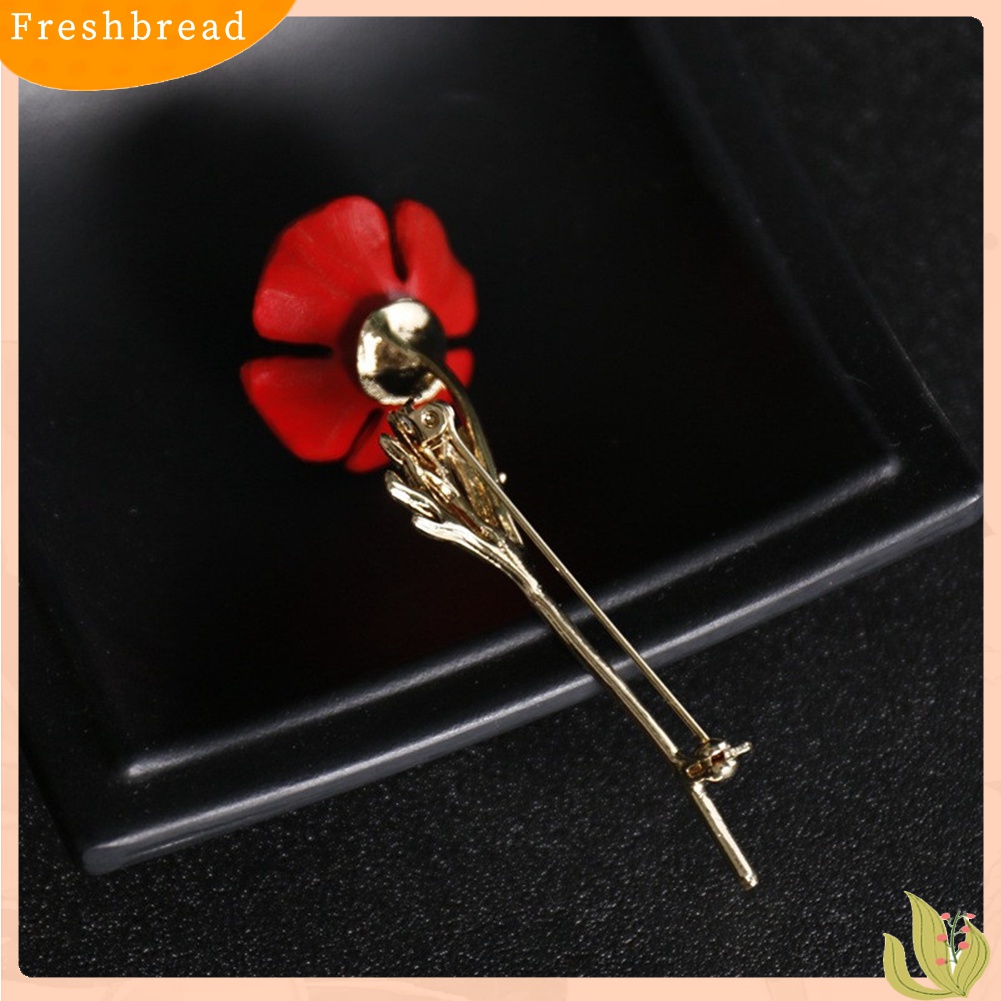 [ TERLARIS]Flower Shaped Brooch Pin Vintage Women Men Collar Accessory Breastpin Jewelry