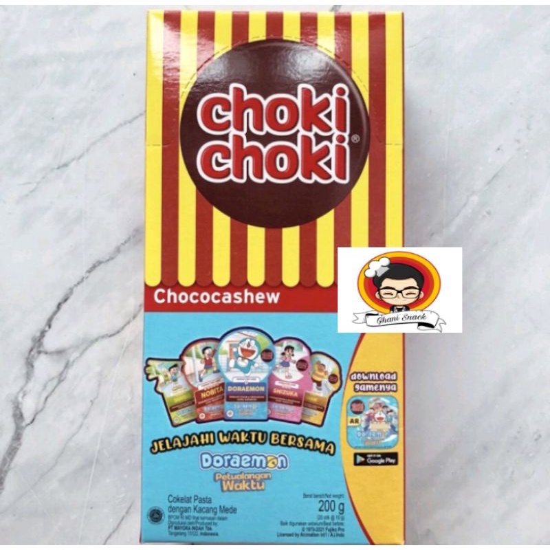 

Choki Choki Chococashew 1Pak isi 20x11g - coklat nikmat enak