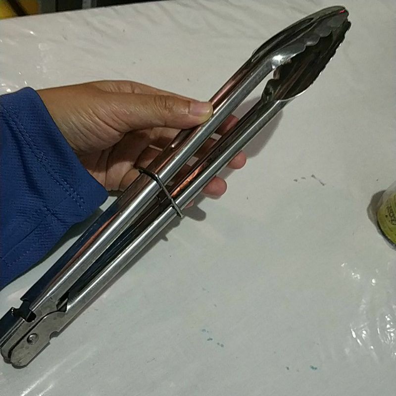 ready. Preloved bima tong stainless 30 cm