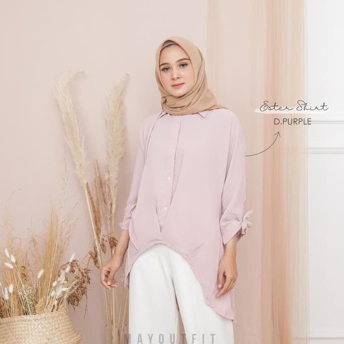 Top Brand Baju Wanita Ester Shirt Fashion