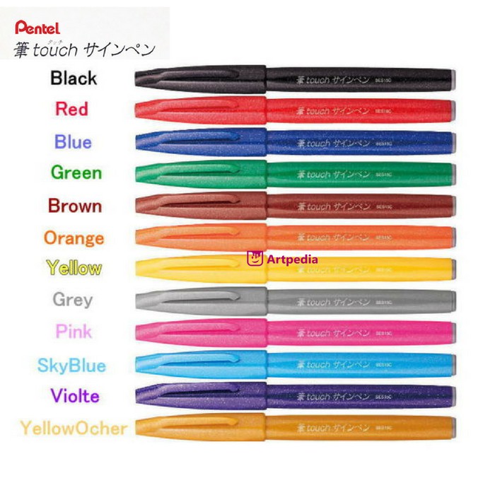 

Ready Stok Pentel Touch Brush Sign Pen Brush Pen Biru terakhir