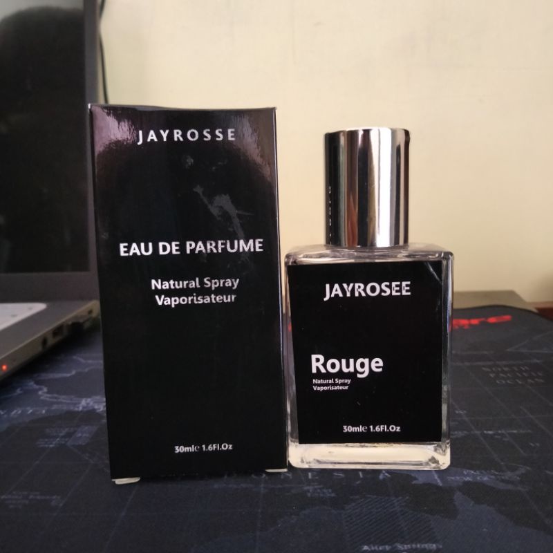 Parfum Jayrosse Grey Parfum Pria Tahan Lama | Parfum Pemikat pasangan | parfum Viral | parfum Jayrosse murah Terlaris-Jayrosse Rouge